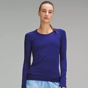 Lululemon Swiftly Tech Long-Sleeve Hip Length | Blue Size 4